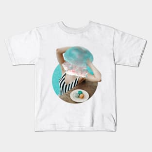 Pool Mermaid Kids T-Shirt